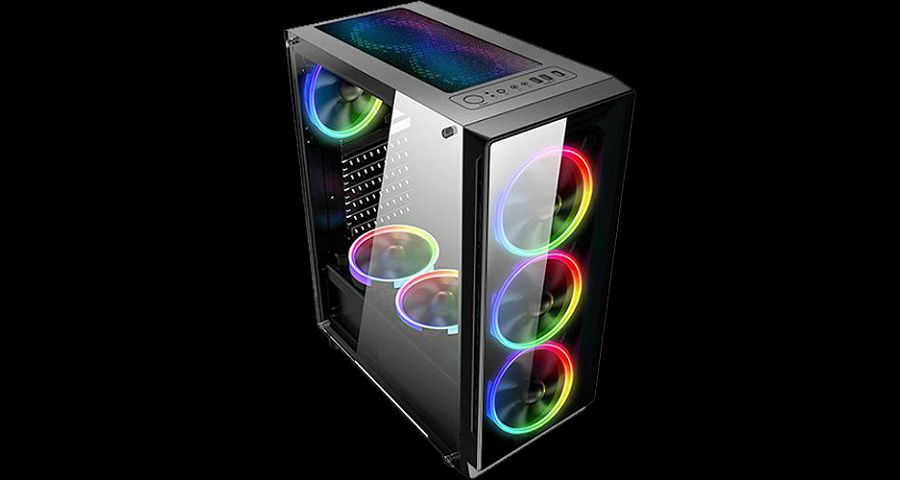Najprodavanije kućište Naviatec Vortex 4x120MM ventilatori, LED u boji !!