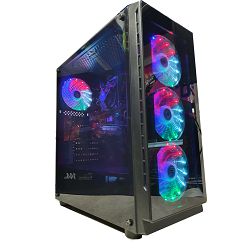 NaviaTec Legend Gaming Case 4xLED Color Ventilators, 2x USB 2.0, 1 USB3.0