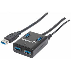 INT MH SuperSpeed USB 3.0 Hub, 4 Ports, AC/Bus Power 162302 162302