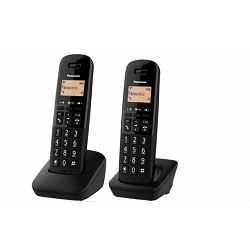 PANASONIC telefon bežični KX-TGB612FXB crni, TWIN KX-TGB612FXB