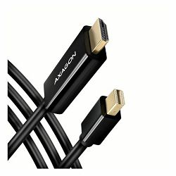 CC MiniDisplayPort > HDMI, 1.8m, Crni, RVDM-HI14C2, AXA RVDM-HI14C2