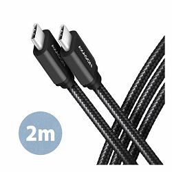 CC USB CM 3.1Gen1 <> USB CM, 2m, Crna, BUCM3-CM20AB, AXA BUCM3-CM20AB