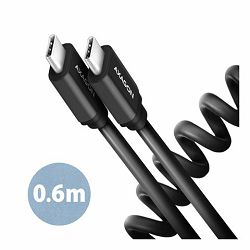 CC USB CM 2.0 <> USB CM, 0,6m, Crna, Twister, BUCM-CM10TB BUCM-CM10TB