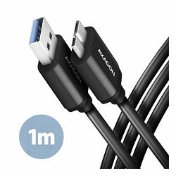 CC USB AM 3.2Gen1 -> USB MicroBM Superspeed, 1m, AXA BUMM3-AM10AB