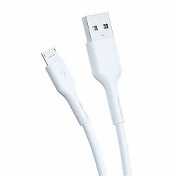 MS CABLE 3A fast charging USB-A 2.0-> microUSB, 1m, bijeli MSP40007