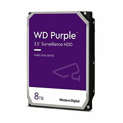 HDD Interni WD Purple Surveillance 8TB 3,5" SATA WD84PURZ WD84PURZ