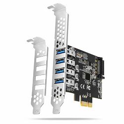 AXAGON PCEU-43RS PCIe Adapter 4x USB3.0 PCEU-43RS