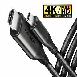 CC USB CM -> HDMI M 2.0, 1.8m, 4K/60Hz, RVC-HI2MC, AXA RVC-HI2MC