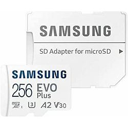 Memorijska kartica SD micro SAM EVO Plus 256GB + Adapter MB-MC256KA/EU MB-MC256KA/EU