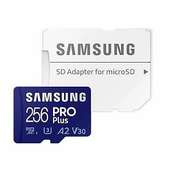 Memorijska kartica SD micro SAM PRO Plus 256GB + Adapter MB-MD256SA/EU MB-MD256SA/EU