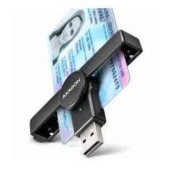 Čitač pametnih kartica AXAGON CRE-SMPA USB 2.0 Pocket Reader CRE-SMPA