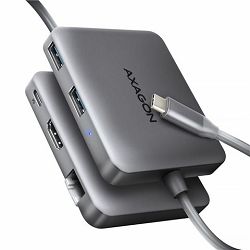 USB HUB AXAGON HMC-5HL 2xUSB 3.2 Gen 1, GLAN, HDMI HMC-5HL HMC-5HL
