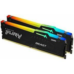 DDR5 32GB(2x16) 6000MHz FURY Beast RGB KF560C36BBE2AK2-32