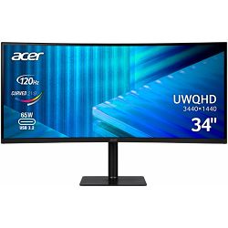 34"/Curved/VA/3440x1440/100Hz/HDMI/DP/USB-C/Audio/HAS/2Y UM.CC2EE.H01