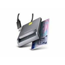 Čitač pametnih kartica AXAGON CRE-SM3TC USB-C 2.0 CRE-SM3TC