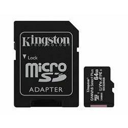 MEM SD MICRO 64GB Kingston Canvas Select Plus + Adapter SDCS3/64GB SDCS3/64GB