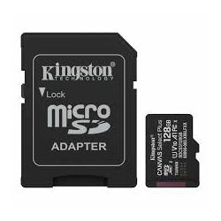MEM SD MICRO 128GB Kingston Canvas Select Plus + Adapter SDCS3/128GB SDCS3/128GB