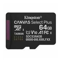MEM SD MICRO 64GB Kingston Canvas Select Plus SDCS3/64GBSP SDCS3/64GBSP