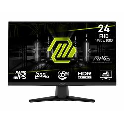 Monitor 24 MSI MAG 242F IPS, FHD, 0,5ms, 200Hz, HDMI, DP 9S6-3BC51T-001