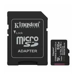 MEM SD MICRO 512GB Kingston Canvas Select Plus + Adapter SDCS3/512GB SDCS3/512GB