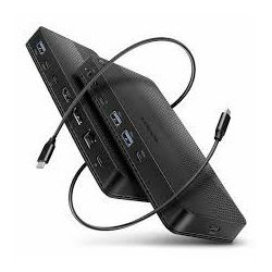 USB HUB 5x USB 4 (3xUSB-A, 2xUSB-C), 8K HDMI, 8K DP, HMC-U4, AXA HMC-U4