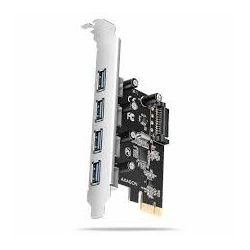 AXAGON PCEU-430RS PCIe Adapter 4x ext. USB 3.2 Gen1, PCEU-430RS, AXA PCEU-430RS
