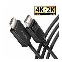 CC DisplayPort M-> HDMI 2.0 4K @60Hz, 1,8m, RVD-HI20C2, AXA RVD-HI20C2