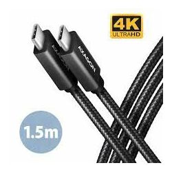 CC USB CM 3.1Gen2 <> USB CM, 1,5m, Crna, BUCM32-CM15AB, AXA BUCM32-CM15AB