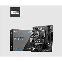 MBO 1700 MSI PRO H610M-E 911-7D48-075