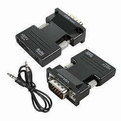 ADAPTER VGA (D-SUB) to HDMI, Female MSP40134