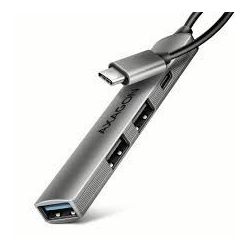 USB HUB Mini 4x USB3.2 Gen1, HUE-STC, 12cm USB-C kabel, AXA HUE-STC