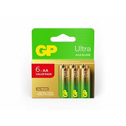 GP baterije LR6-SBV6 AA Ultra Alkaline GPPCA15AU815