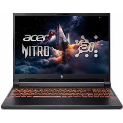 ANV16-61-R9U9, 16/2.5K/Ryzen AI 9 365/32GB/S1TB/RTX5070-8GB/DOS/BLK/2Y NH.U1EEX.001