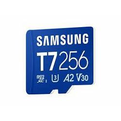 Memorijska kartica SD micro Samsung T7 256GB + Adapter MB-MB256T/WW MB-MB256T/WW