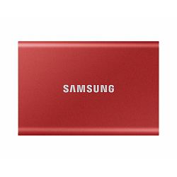 SSD Eksterni 1TB Samsung Portable T7 Metallic Red USB 3.2 MU-PC1T0R/WW MU-PC1T0R/WW