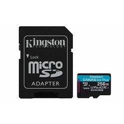 MEM SD MICRO 256GB Canvas Go! Plus + ADP SDCG3/256GB