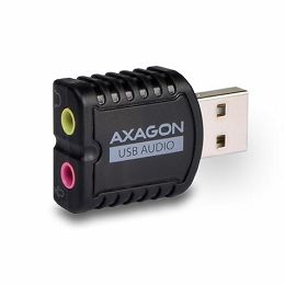 AXAGON ADA-10 USB2.0 - Stereo Audio Mini Adapter ADA-10