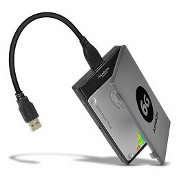AXAGON ADSA-1S6 USB3.0 - SATA HDD/SSD 2,5" ladica + Adapter ADSA-1S6