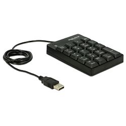 Numerička tipkovnica DELOCK KeyPad, crna, USB 12481