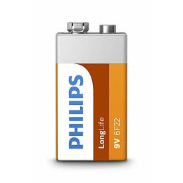 PHILIPS baterija 6F22L1B/10 6F22L1B/10