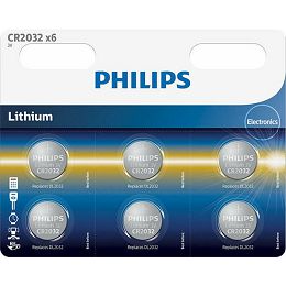 PHILIPS baterija CR2032P6/01B CR2032P6/01B