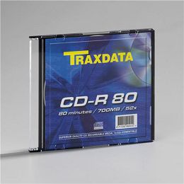 TRAXDATA OPTIČKI MEDIJ CD-R SLIM BOX 1 90111DGTRA001