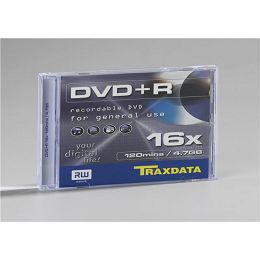 TRAXDATA OPTIČKI MEDIJ DVD+R 16X BOX 1 906344ATRA005