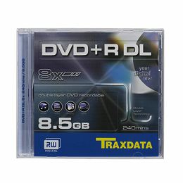 TRAXDATA OPTIČKI MEDIJ DVD+R DUAL LAYER 8X BOX 1 90631DATRA003