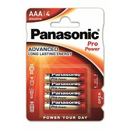 PANASONIC baterije LR03PPG/4BP Alkaline Pro Power LR03PPG/4BP
