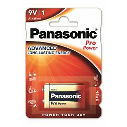 PANASONIC baterije 6LR61PPG/1BP Alkaline Pro Power 6LR61PPG/1BP