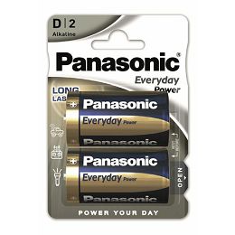 PANASONIC baterije LR20EPS/2BP Alkaline Everyday Power LR20EPS/2BP