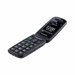 MOB Panasonic KX-TU456 EXCE plavo crni, preklopni, otporni, SOS tipka KX-TU456 EXCE