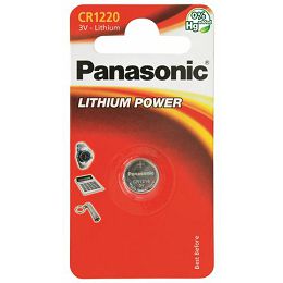 PANASONIC baterije CR-1220EL/1B Lithium Coin CR-1220EL/1B
