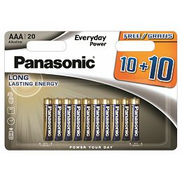 PANASONIC baterije LR03EPS/20BW 10+10F LR03EPS/20BW 10+10F